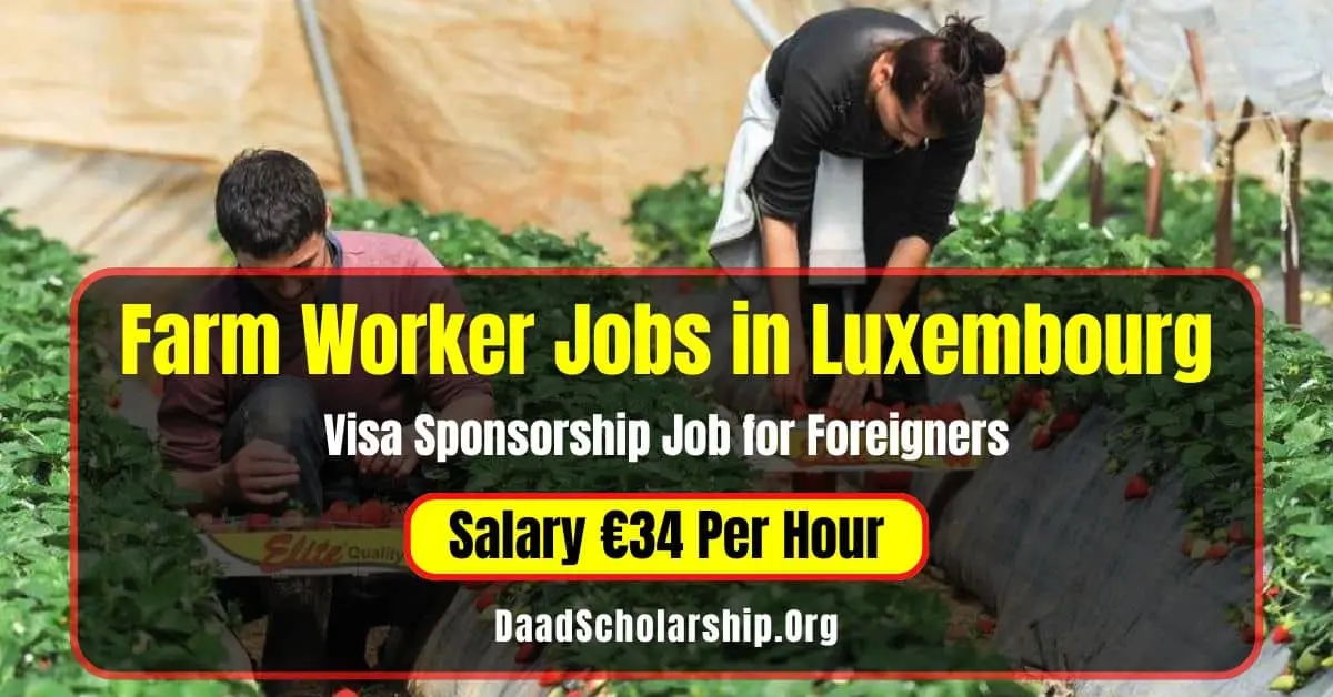 Farm Worker Jobs In Luxembourg For Foreigners Salary Per Hour