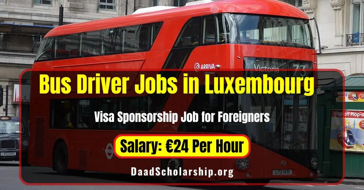 Bus Driver Jobs in Luxembourg for Foreigners in 2024