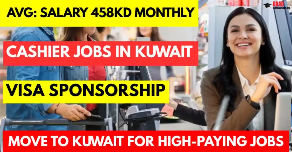 Cashier Jobs in Kuwait with Visa Sponsorship 2025