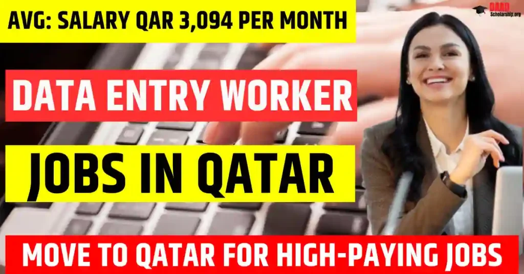 Urgent Data Entry Jobs in Qatar Work From Home Remote Data Entry Jobs 2025