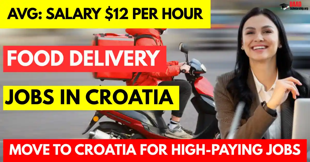 Food Delivery Jobs in Croatia with Visa Sponsorship 2025