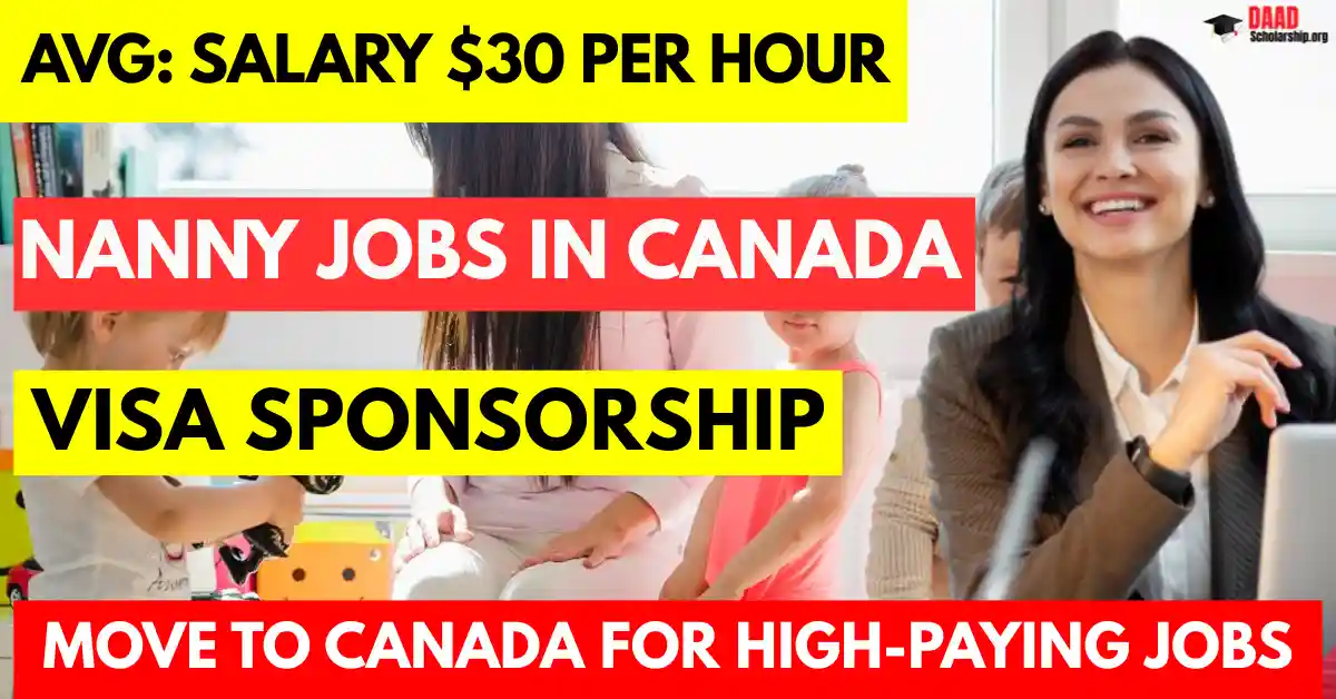 Nanny Jobs in Canada with Visa Sponsorship 2025