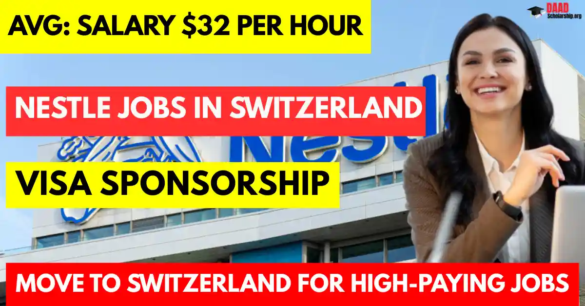 Nestle Jobs in Switzerland with Visa Sponsorship 2025