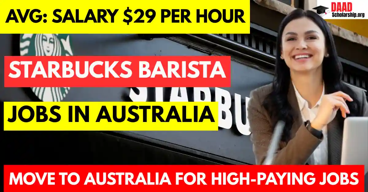 Starbucks Barista Jobs in Australia with Visa Sponsorship 2025