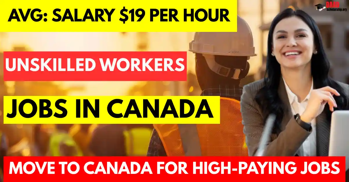 Unskilled Jobs in Canada with Visa Sponsorship 2025