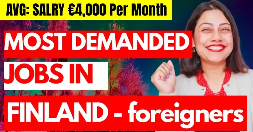 Unskilled Jobs in Finland for Foreigners in 2025: Salary €2,000 to €4,000 Per Month