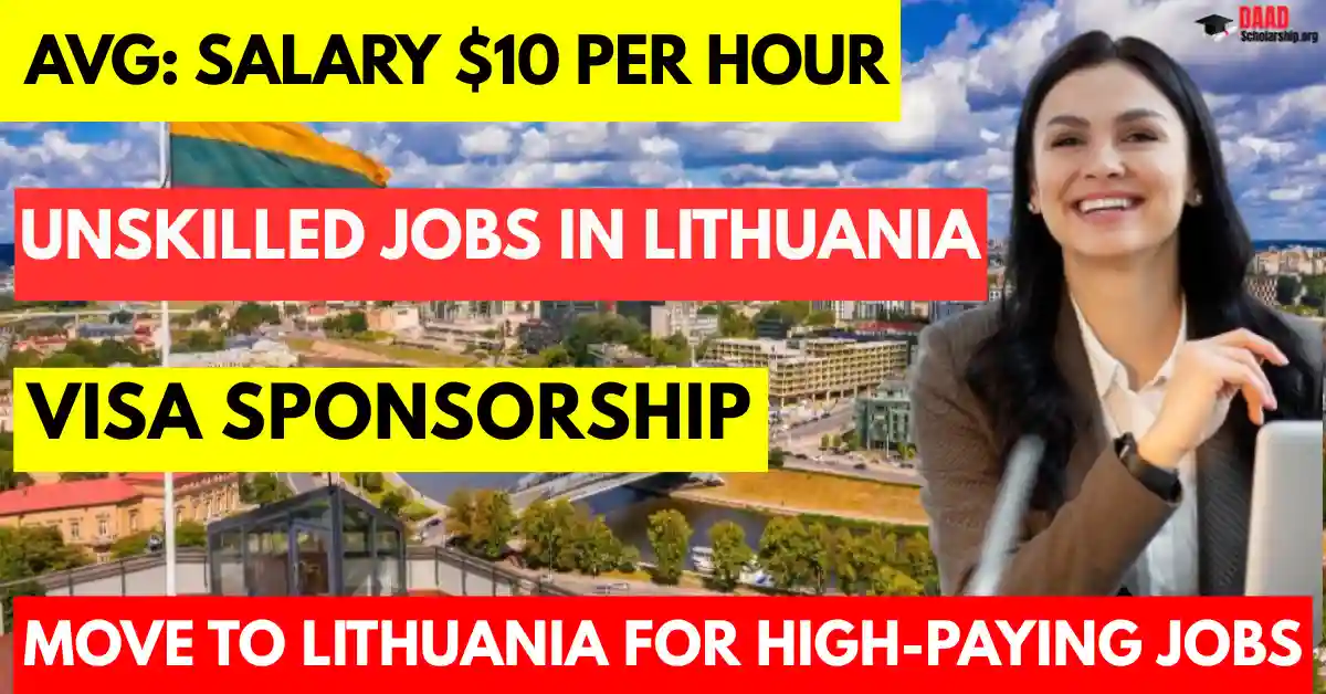 Unskilled Jobs in Lithuania with Visa Sponsorship 2025