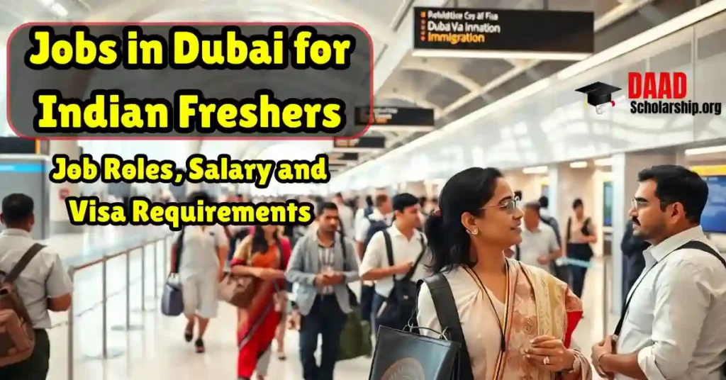 Jobs in Dubai for Indian Freshers and Job Roles, Salary and Visa Requirements (2025 Guide)