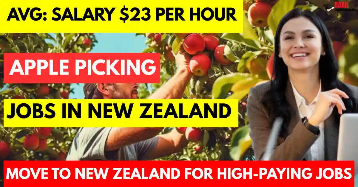 Apple Picking Jobs in New Zealand with Visa Sponsorship