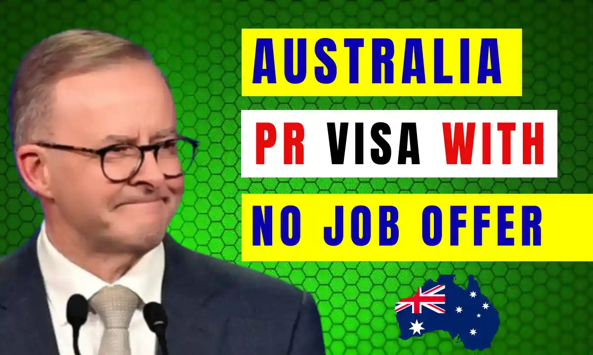 Australia PR Visa Update in 2025: No Job Offer Needed