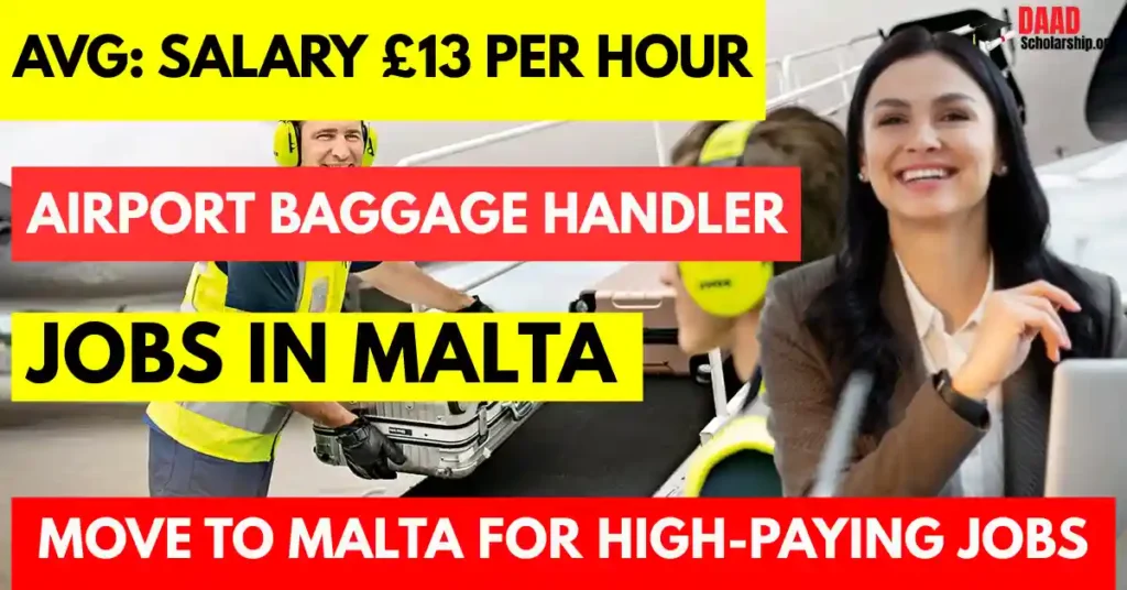 Airport Baggage Handler Jobs in Malta for Foreigners
