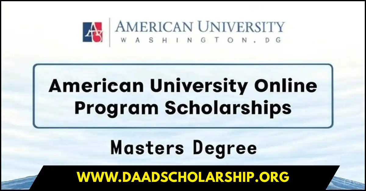 American University Online Program Scholarships 2025–26 (Master’s Degree)
