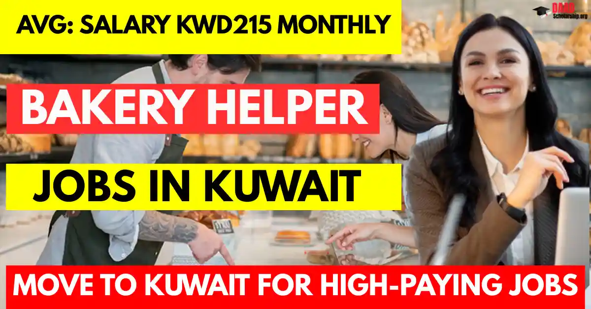 Bakery Helper Jobs in Kuwait with Free Visa 2025