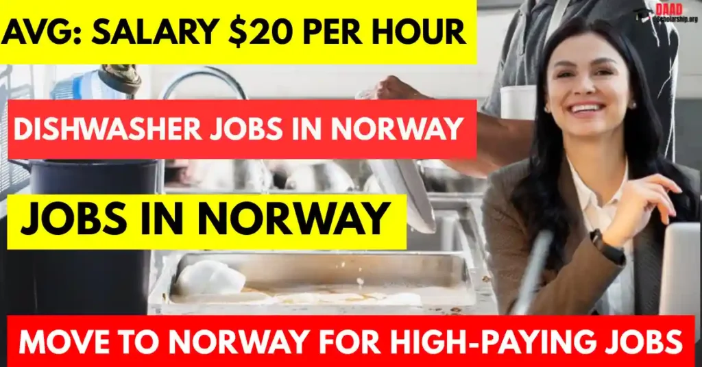 Dishwasher Jobs in Norway Visa Sponsorship 2025 | Salary $20 Per Hour