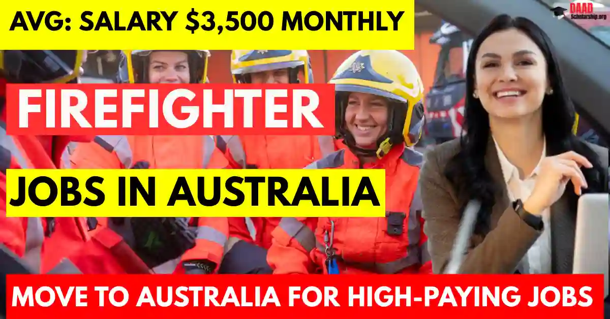 Firefighter Jobs in Australia with Visa Sponsorship 2025