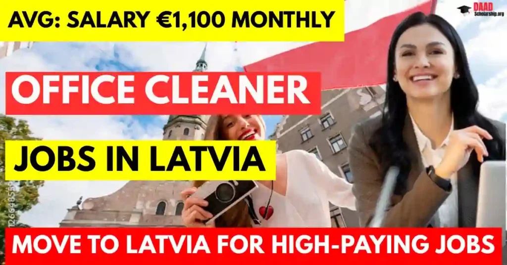 Office Cleaner Jobs in Latvia with Visa Sponsorship