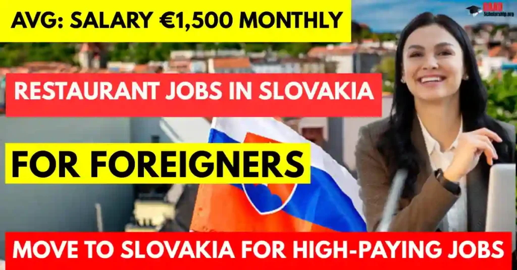 Restaurant Jobs in Slovakia with Visa Sponsorship
