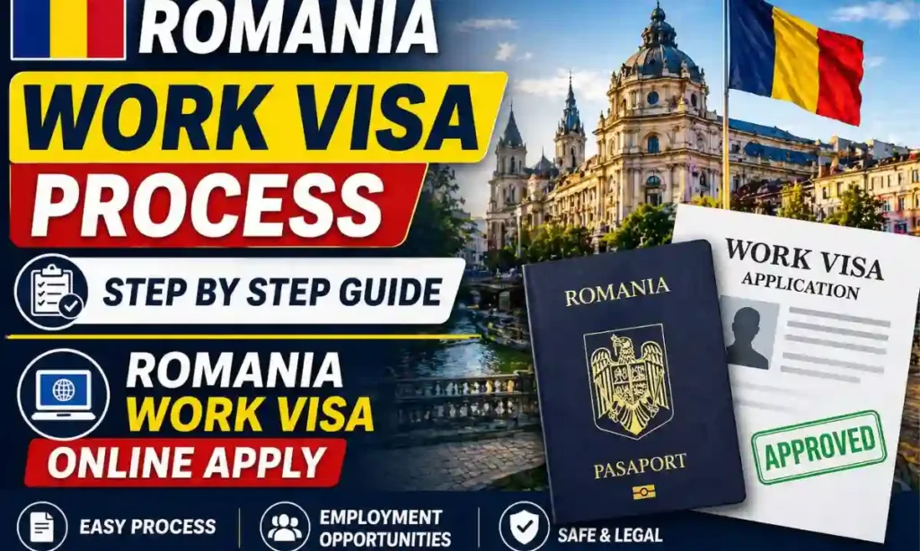Romania Work Visa Process 2026 – Romania Work Visa Online Apply