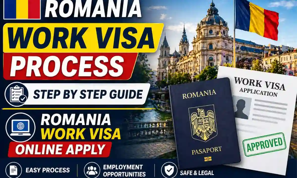 Romania Work Visa Process 2026 – Romania Work Visa Online Apply