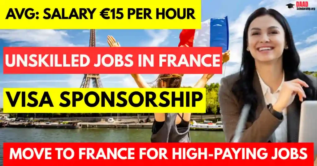 100 Unskilled Jobs in 2025 with Visa Sponsorship | Salary €1,800 Monthly