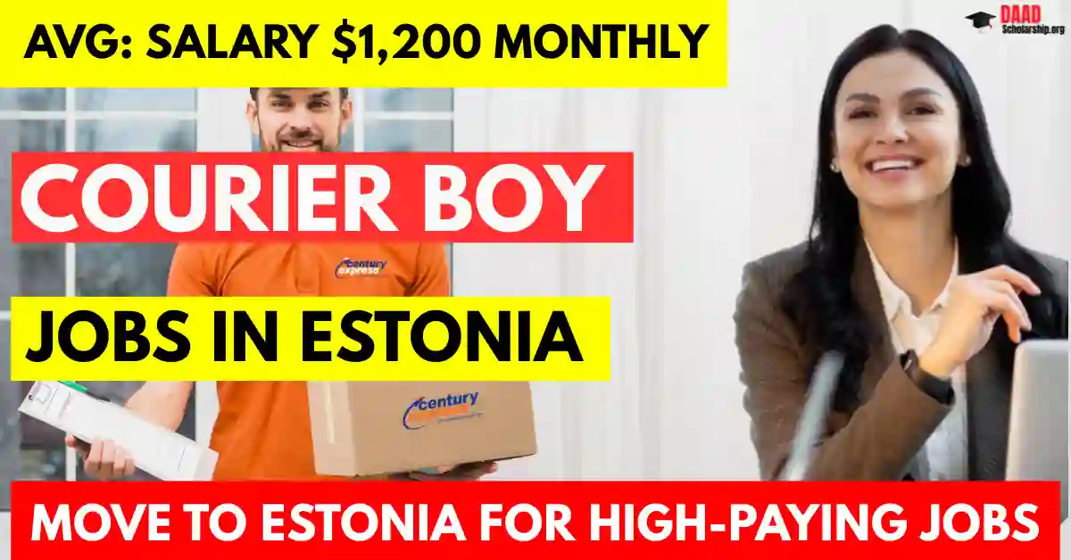 Courier Boy Jobs in Estonia with Visa Sponsorship 2025
