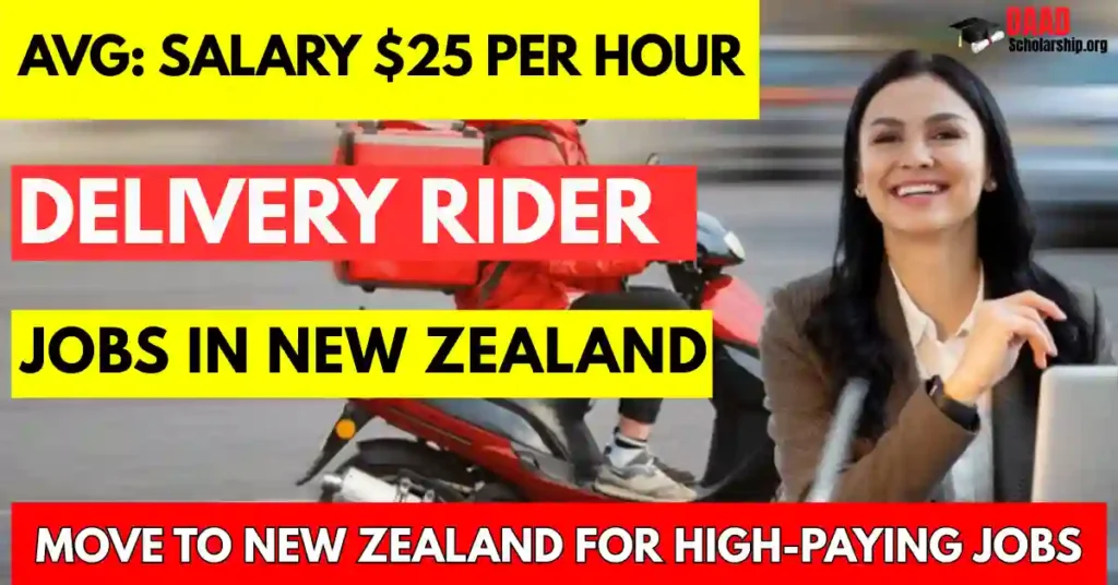 Delivery Rider Jobs in New Zealand 2025 – Visa Sponsorship