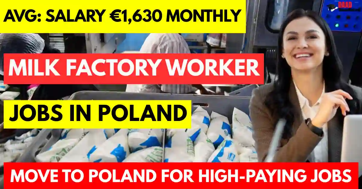 Milk Factory Worker Jobs in Poland 2025 – Visa Sponsorship
