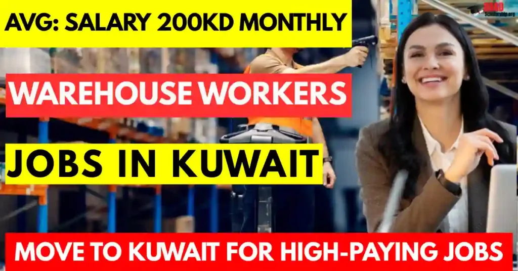 Warehouse Workers Jobs in Kuwait Free Visa Available 2025 Salary | KWD 200 Monthly