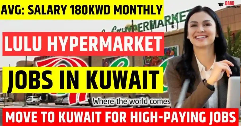Kuwait Lulu Hypermarket– 20 Jobs with Visa Sponsorship 2026 | Salary KWD 180 Monthly