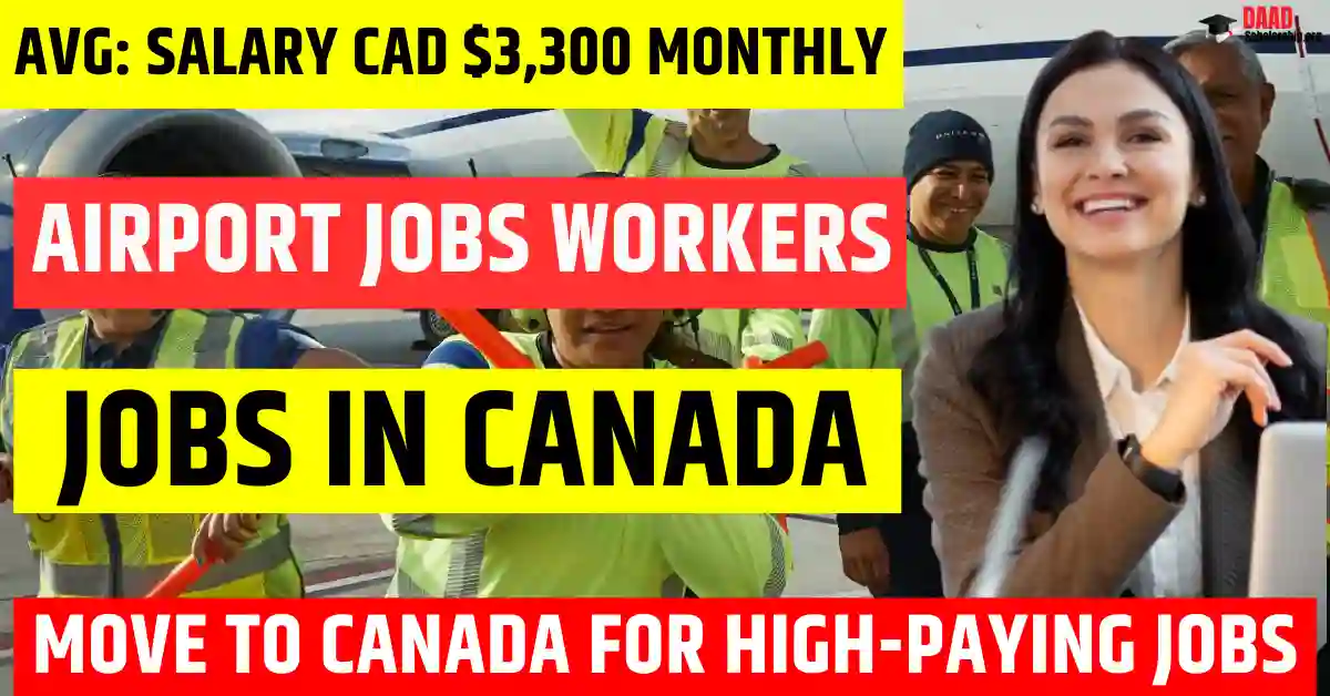 Canada Airport Jobs Loading, Unloading & Trolley Boy Driver 2025 – 50 Free Visa Sponsorship | Salary CAD $2,300 monthly
