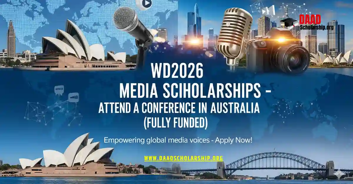 WD2026 Media Scholarships to Attend a Conference in Australia (Fully Funded)