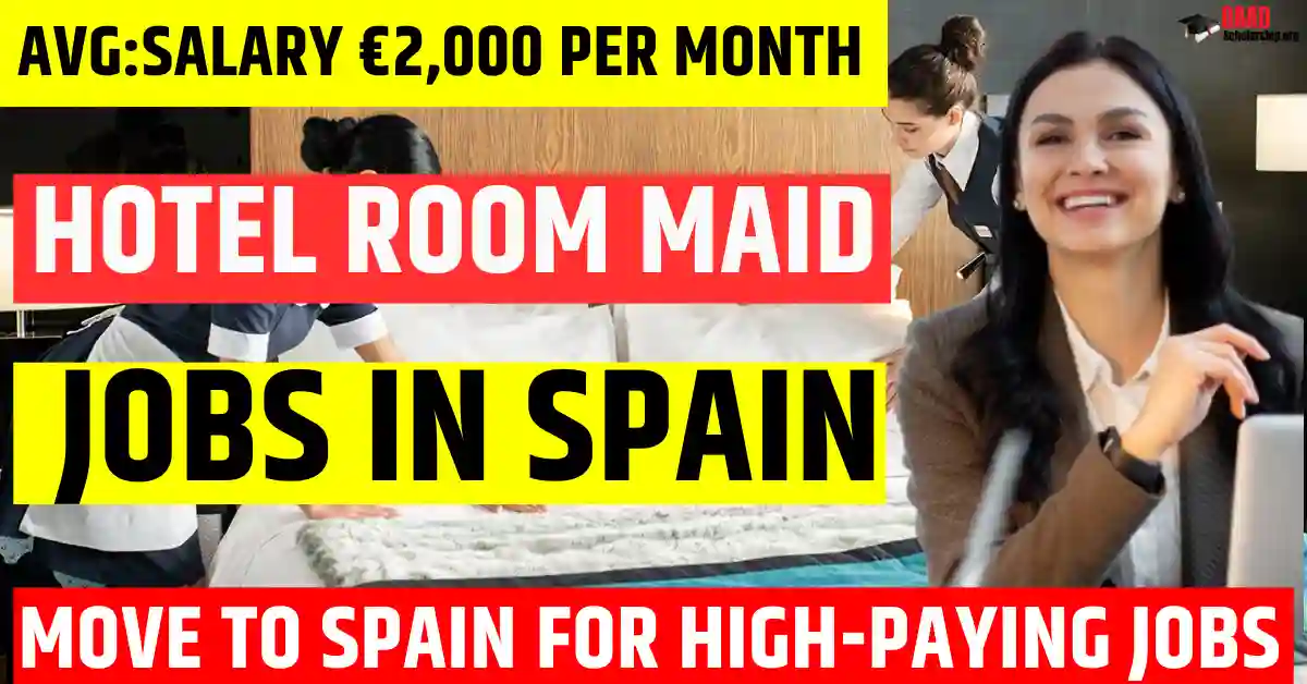 Hotel Room Maid – Cambrils, Spain | Full-Time | Visa Sponsorship for Foreigners 2026