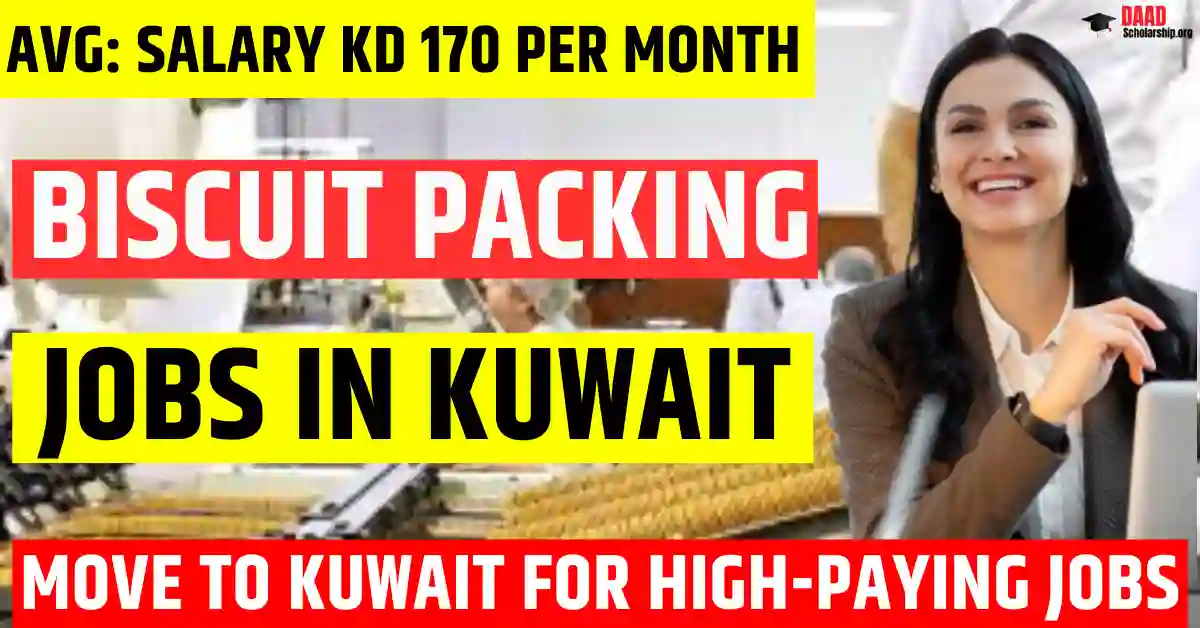 Kuwait Biscuit Packing Jobs 2025 – Free Visa Sponsorship | Salary KD 170 Per Month