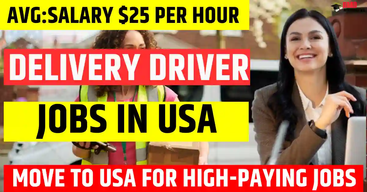 USA Gopuff Delivery Driver Jobs in 2025 – Visa Sponsorship | Salary $25 Per Hour