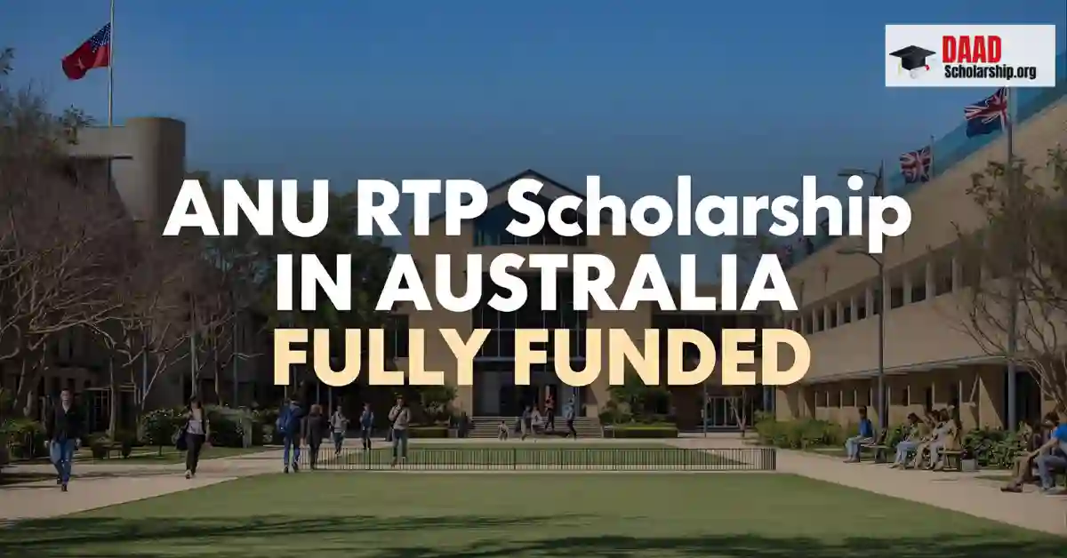 ANU RTP Scholarships in Australia Fully Funded | Australian Government Research Scholarships 2026-27