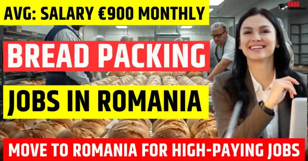 Bread Packing Jobs in Romania with Visa Sponsorship 2026 | Salary €900 Per Month