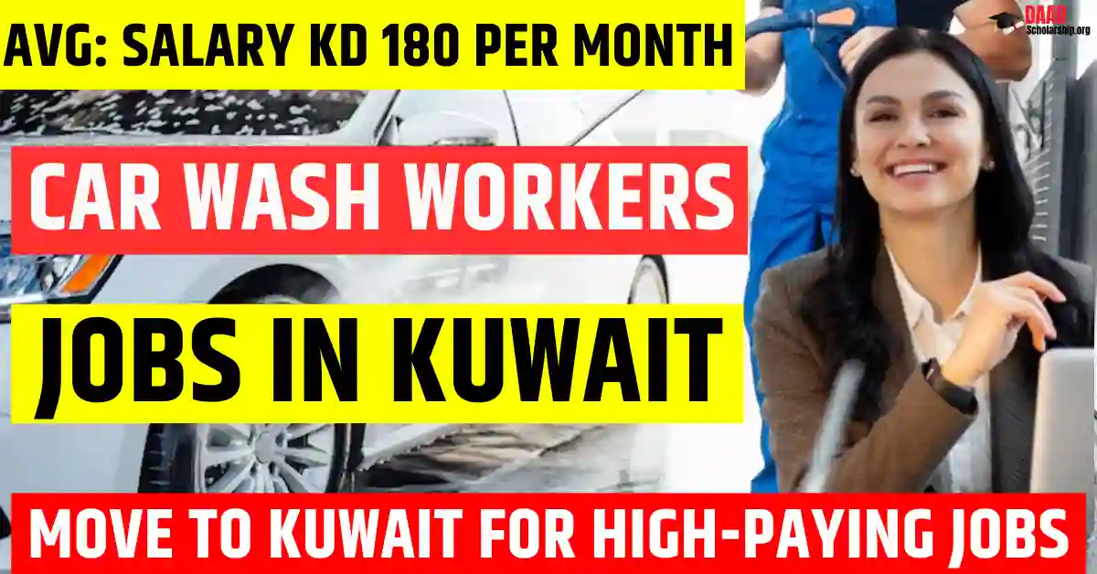 Car Wash Jobs in Kuwait with Visa Sponsorship 2026 (20 Workers Urgent Demand)