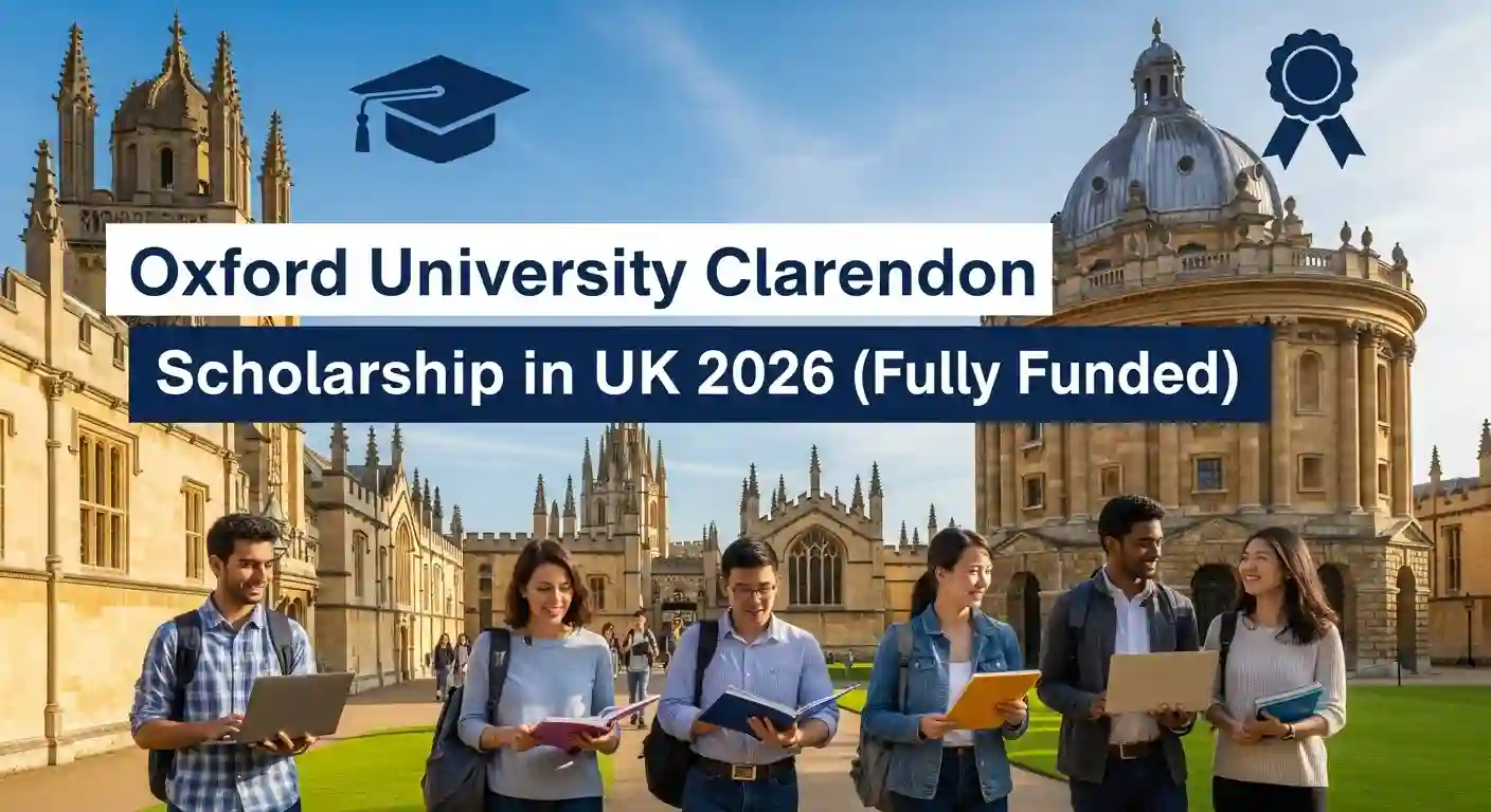 Oxford University Clarendon Scholarship 2026 in United Kingdom (Fully Funded)