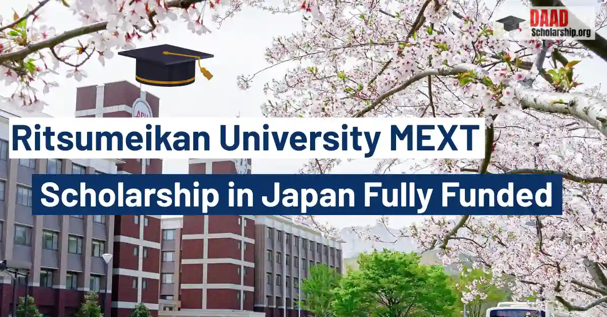 Ritsumeikan University MEXT Scholarships 2026–27 in Japan (Fully Funded)