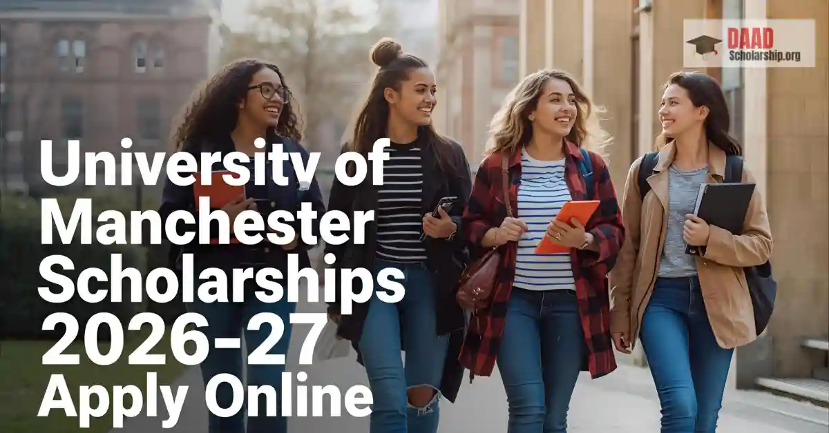 University of Manchester Scholarships 2026–27 in the UK | Apply Online