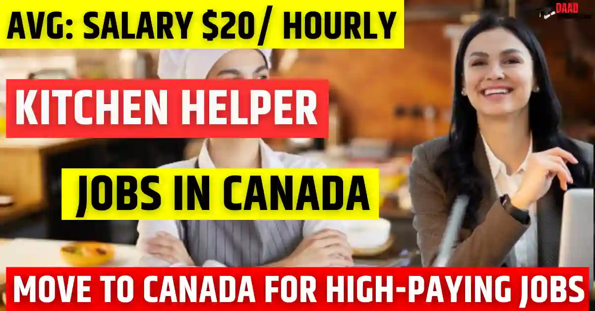 Canada is Hiring Kitchen Helper Workers in 2026 | Visa Sponsorship Jobs Open