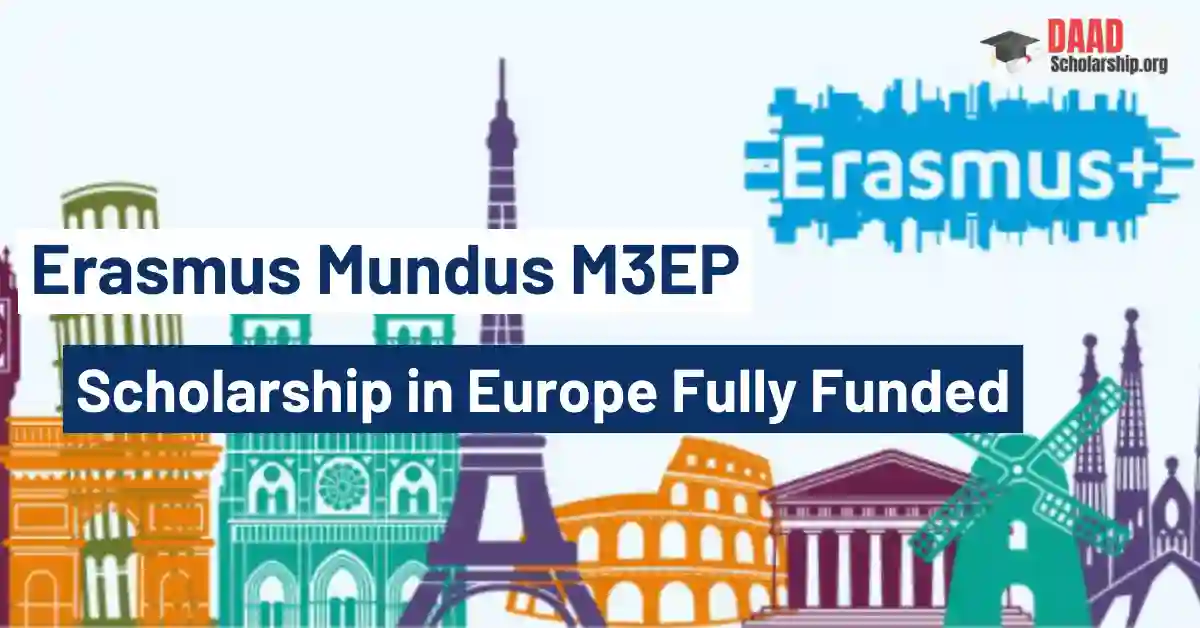 Erasmus Mundus M3EP Scholarship 2026/28 (Fully Funded)