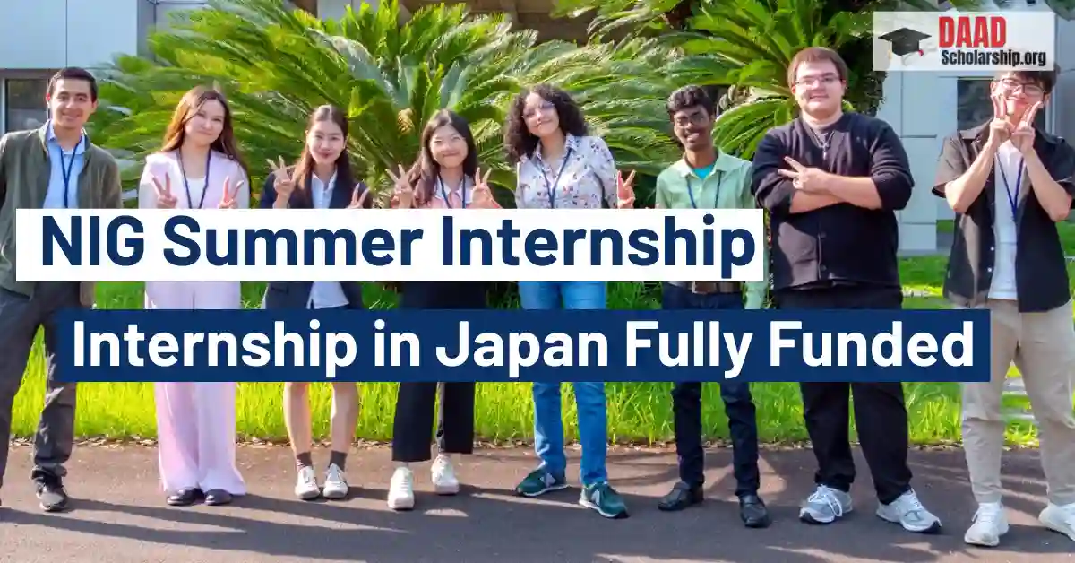 NIG Summer Internship 2026 in Japan (Fully Funded) | Research Internship in Japan