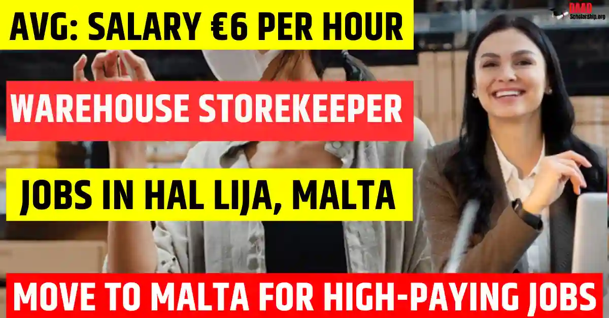 Storekeeper Job in Malta 2026 | Warehouse & Inventory Role | BLOKRETE LTD