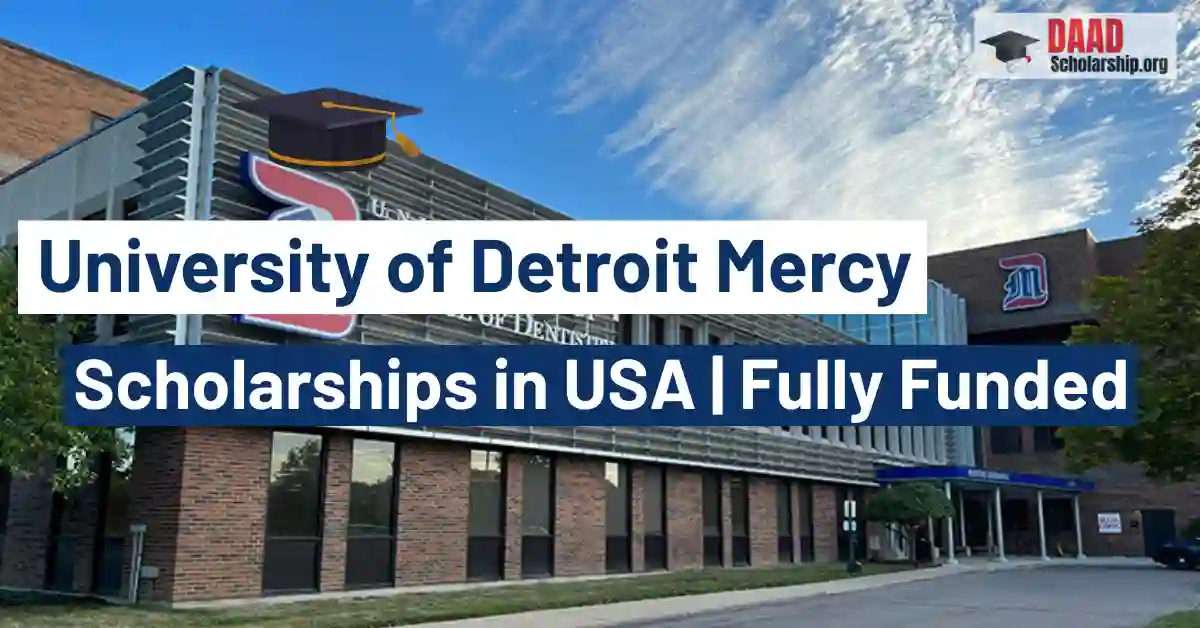 University of Detroit Mercy International Undergraduate Scholarship in USA
