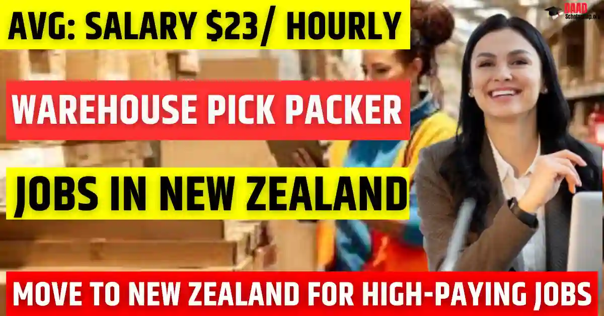 Warehouse Pick Packer Job in New Zealand | Salary $23.50 Per Hour