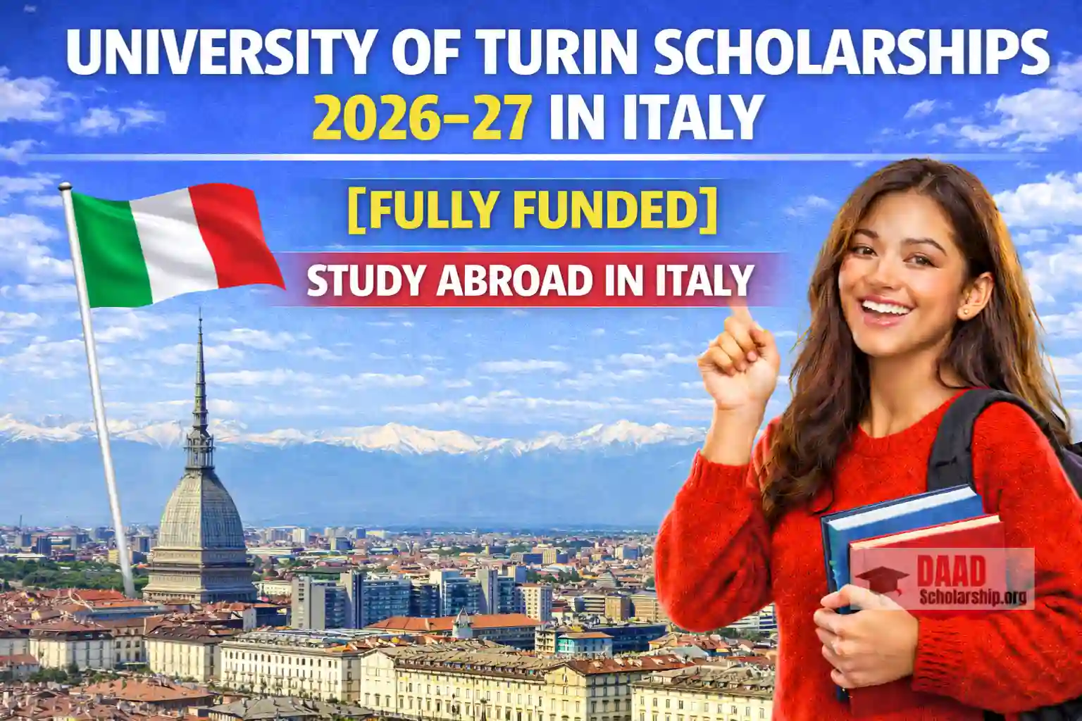University of Turin Scholarships 2026–27 in Italy (Fully Funded) | Study Abroad in Italy