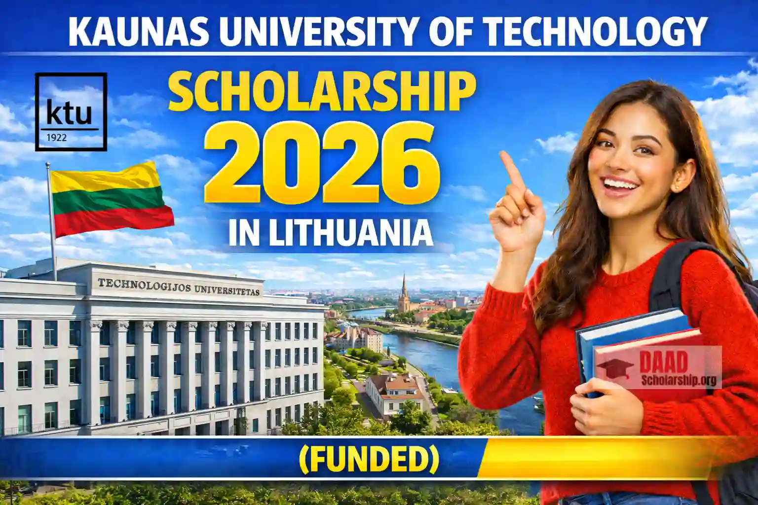 Kaunas University of Technology Scholarship 2026 in Lithuania (Funded)