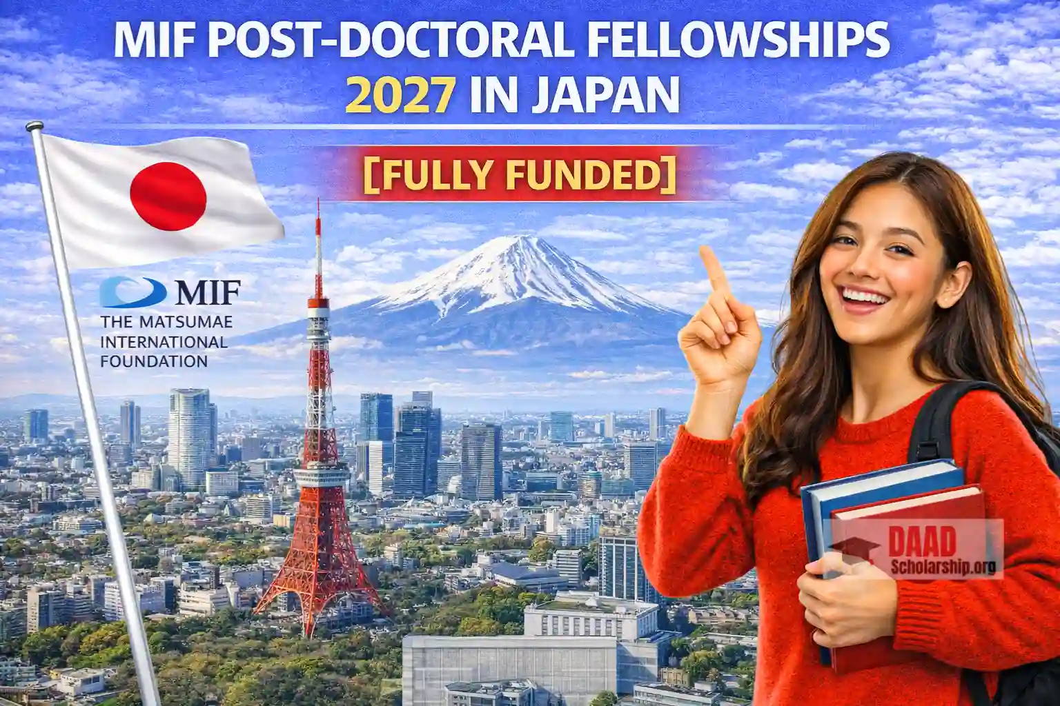 MIF Post-Doctoral Fellowships 2027 in Japan (Fully Funded) | Apply Now