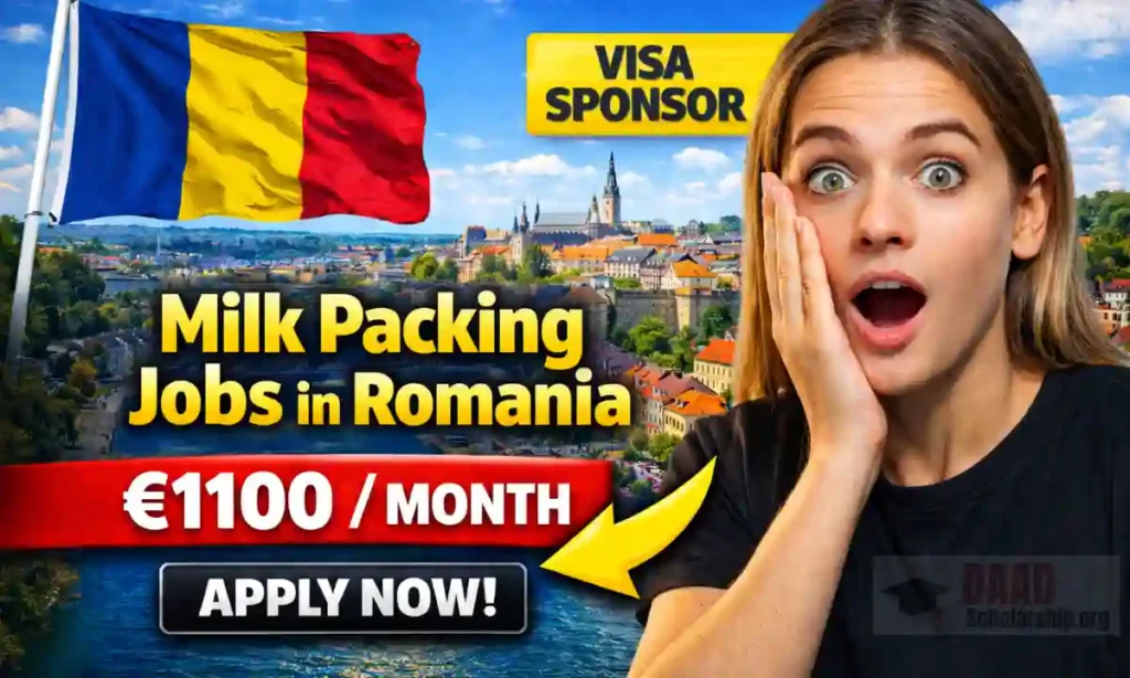 Romania is Hiring Milk Packing Workers in 2026 | Visa Sponsorship Available for Foreigners